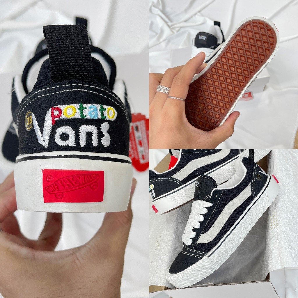 Giày Sneaker Nam Nữ Vans Potato, Vans Basic Phiên Bản Chất Lượng Full Box, Full Size - BANA.SNEAKER