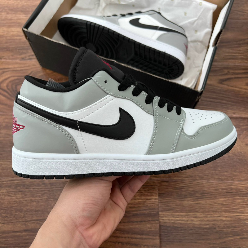 Giày Sneaker Low V2 Xám Khói - Chất Lượng Cao (Ảnh thật)