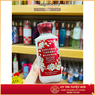 Sữa dưỡng thể Bath & Body works mùi Japanese Cherry Blossom 236ml