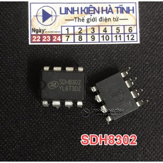 Túi 5 con ic nguồn sdh8302 8302 dip-8 mới