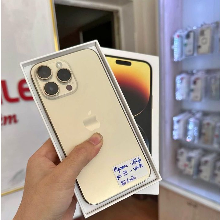 Điện thoại 14promax - 256gb fullbox Vna. Ghép sim dùng full. Bảo Hành 1 Đổi 1