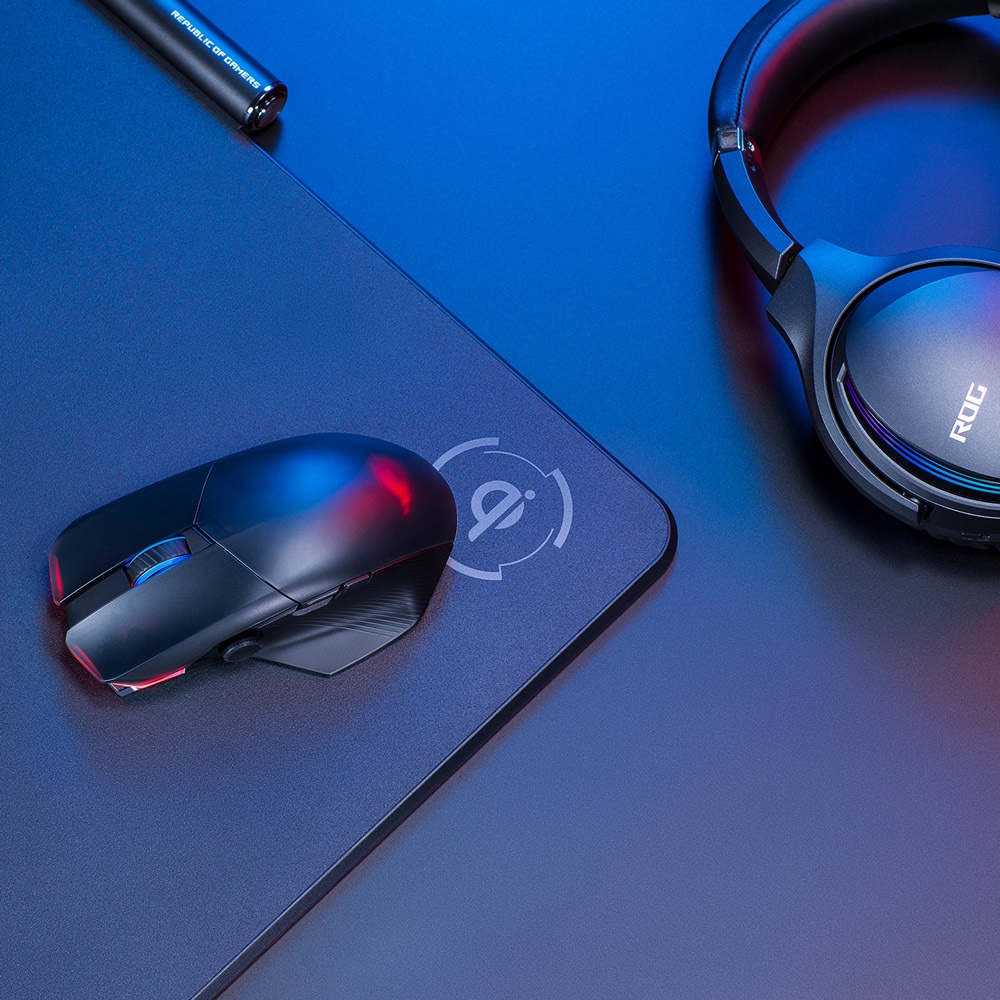 Chuột game FPS không dây ASUS ROG CHAKRAM X Origin  switch dễ thay thế, Dpi 36000