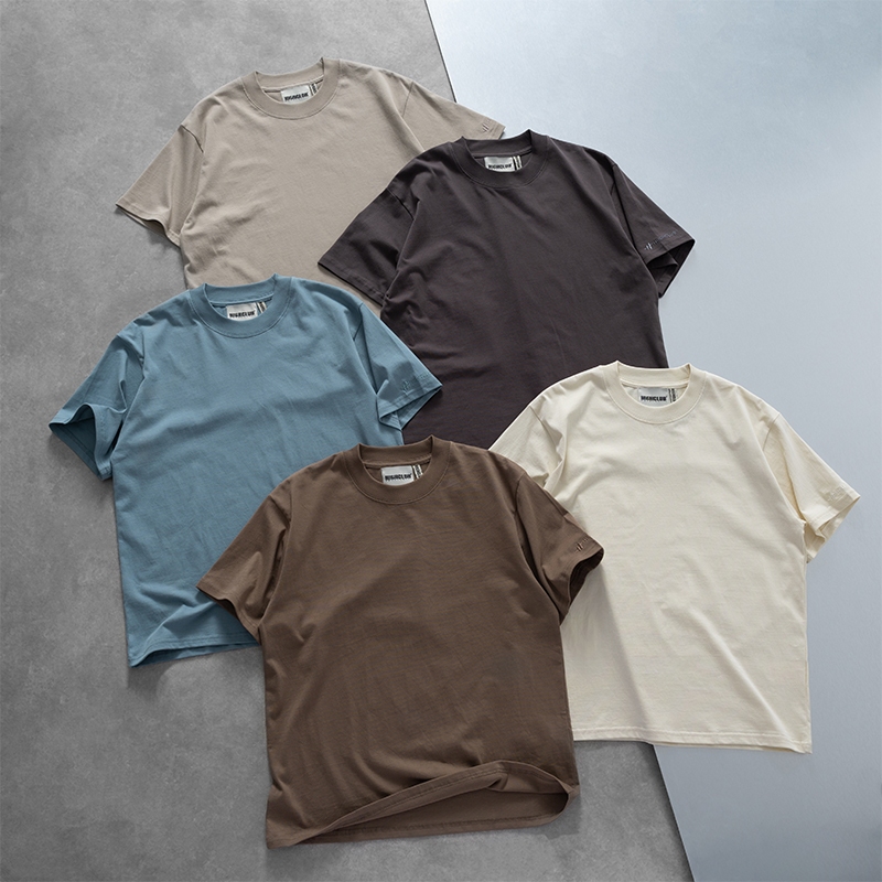 ÁO THUN TRƠN HIGHCLUB PREMIUM FORM BOXY - 5 MÀU