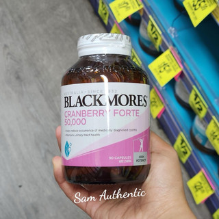 Viên uống hỗ trợ đường tiết niệu, bàng quang hàm lượng cao 50000mg, tiết niệu blackmores cranberry forte 30 viên