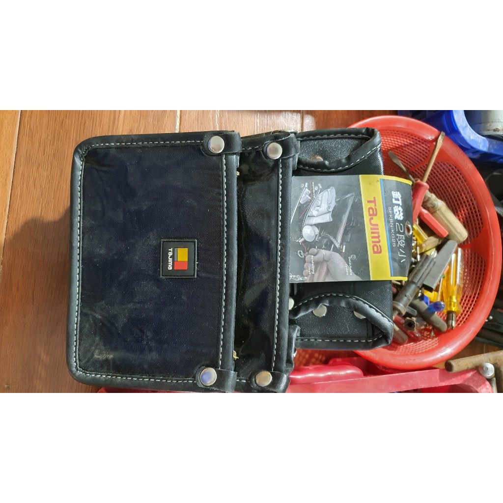 Túi thắt lưng TAJIMA có thể tháo rời, túi đựng 2 tầng nhỏ SFKBN-KG2S