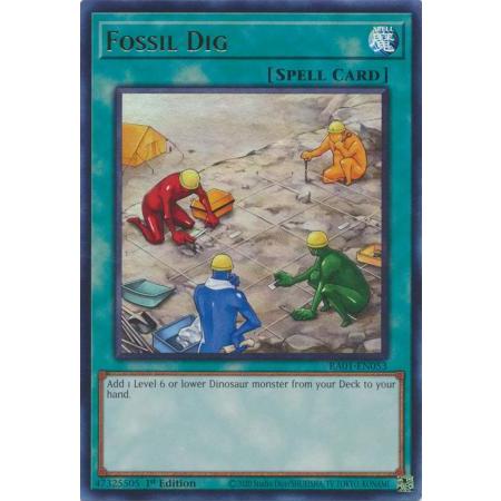 Fossil Dig - RA01-EN053 - Ultra Rare