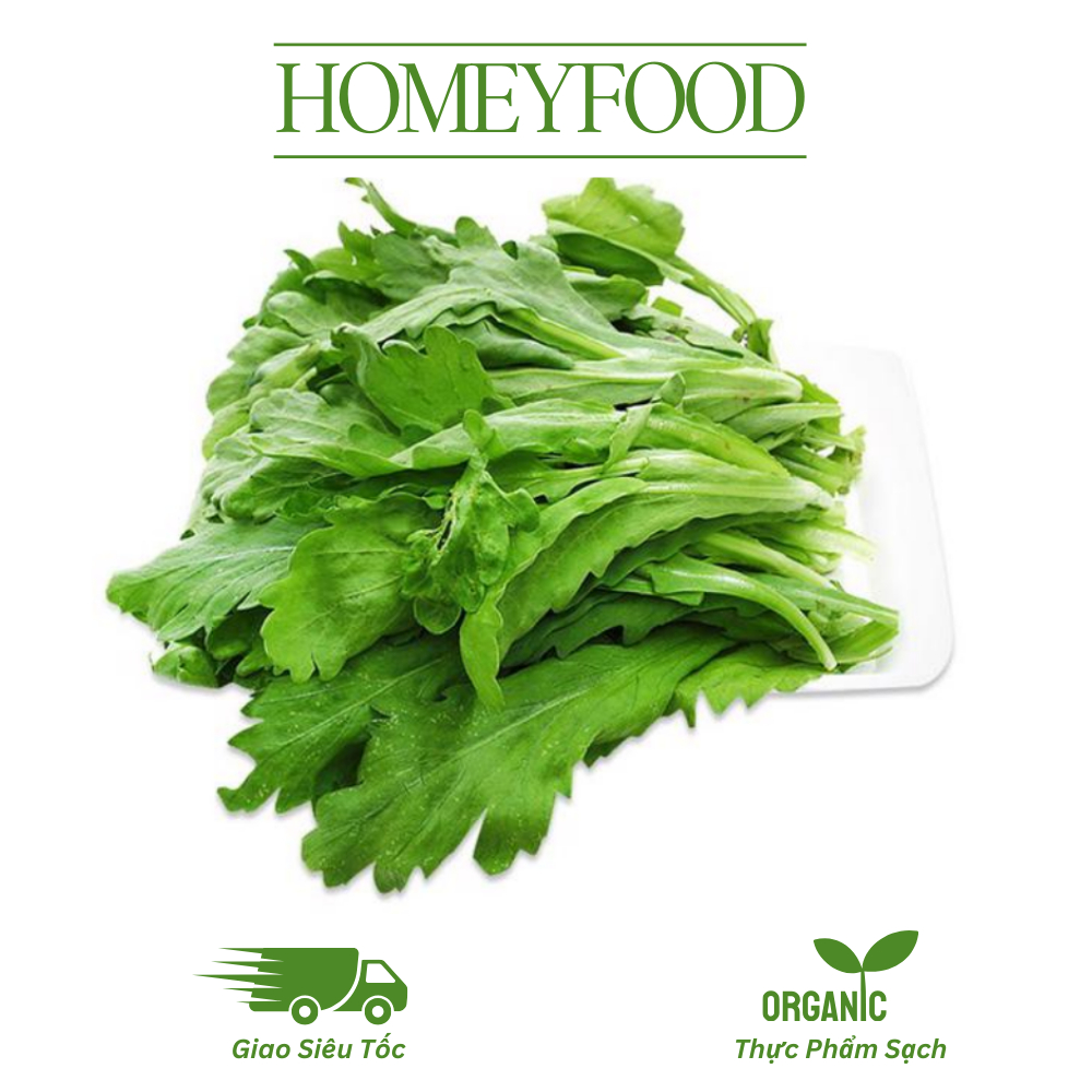 Rau Cải Cúc tươi ngon - 200g - giao Hỏa Tốc