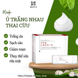 Ủ trắng nhau thai cừu Nhật chính hãng Lẻ 1 gói HAVA SHOP