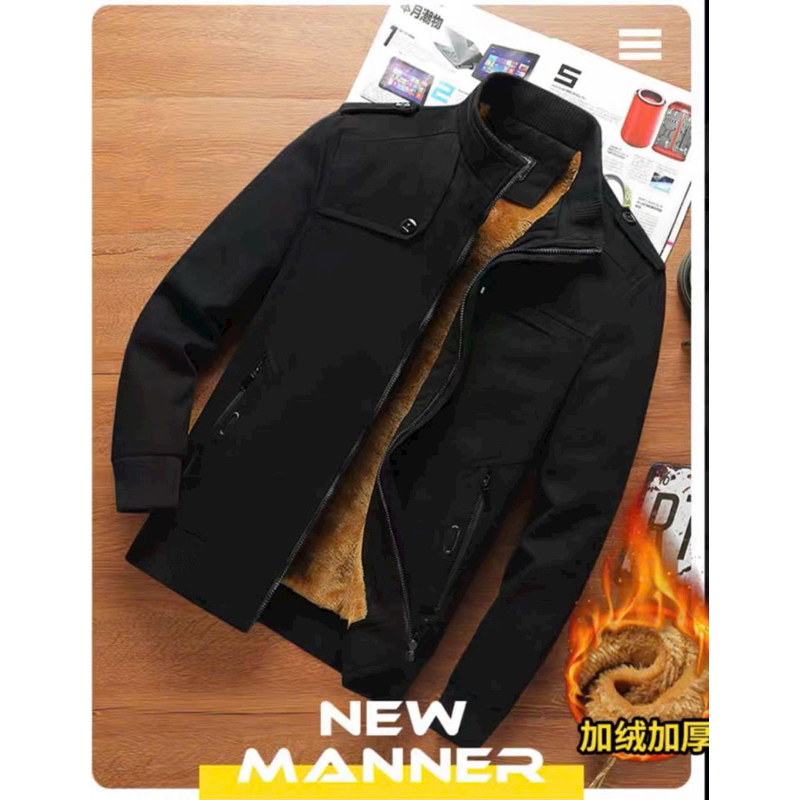 " Siêu phẩm Khoác lông " 2 lớp lông siêu ấm cho mấy anh trai