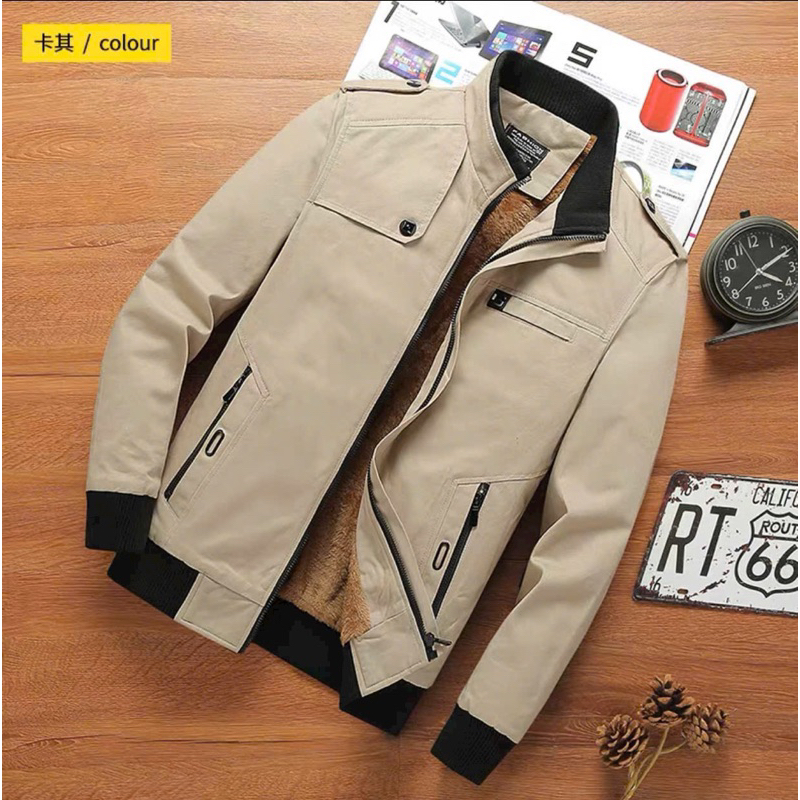 " Siêu phẩm Khoác lông " 2 lớp lông siêu ấm cho mấy anh trai