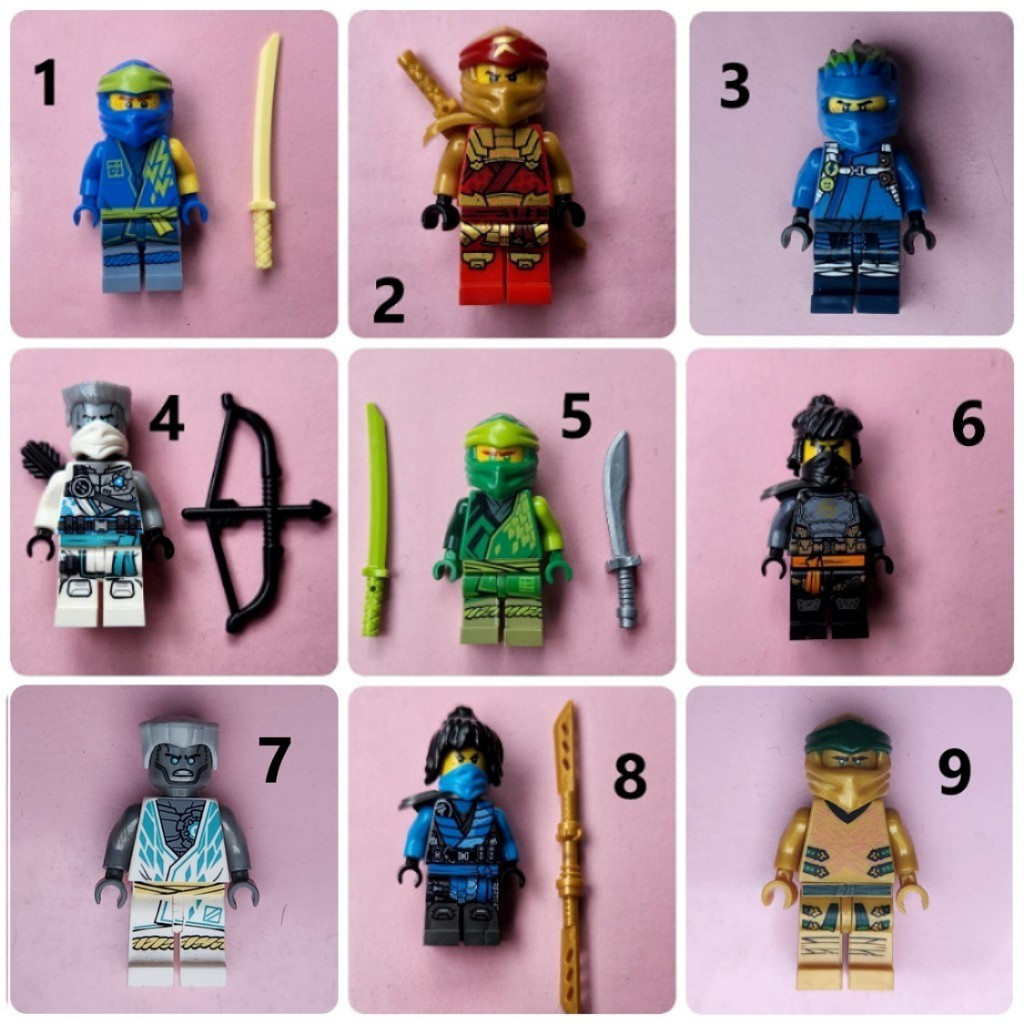 Minifigures Ninjago mẫu 3 ( mini lego ninja )