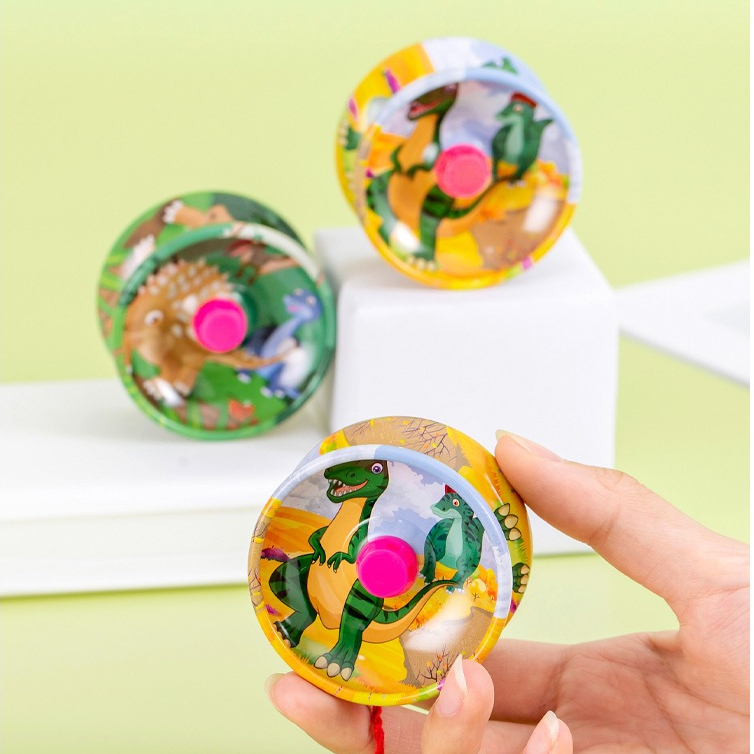Đồ Chơi Yoyo Hình Khủng Long Bằng Hợp Kim Cho Bé, Đồ Chơi Trẻ em Trí Tuệ E1470