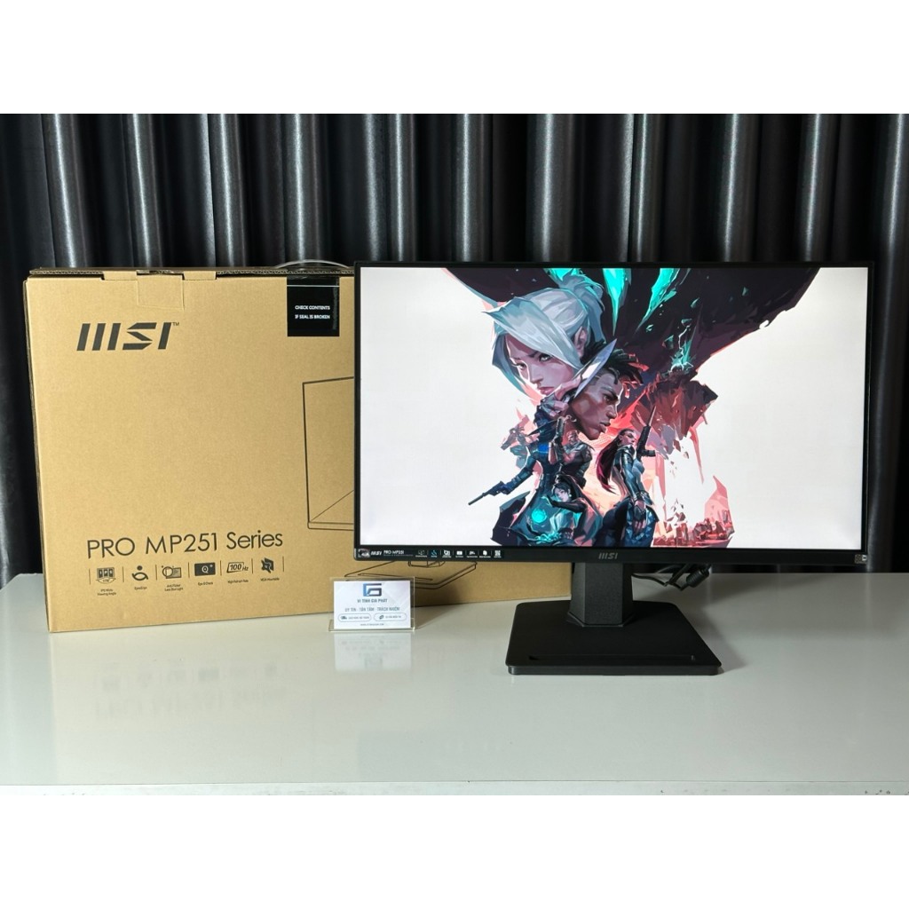 Màn Hình MSI PRO MP251 24''/FHD/IPS/100hz/1ms/EyesErgo - Bảo hành 24 Tháng