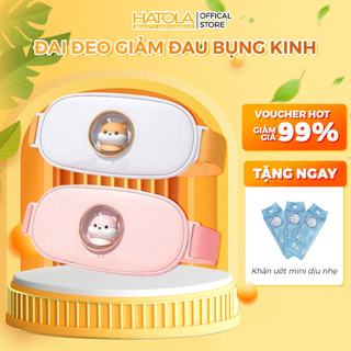 Đai đeo massage chườm ấm giảm đau bụng kinh nguyệt JIASHI túi làm ấm bụng tử cung cho phụ nữ quà tặng bạn nữ Hatola