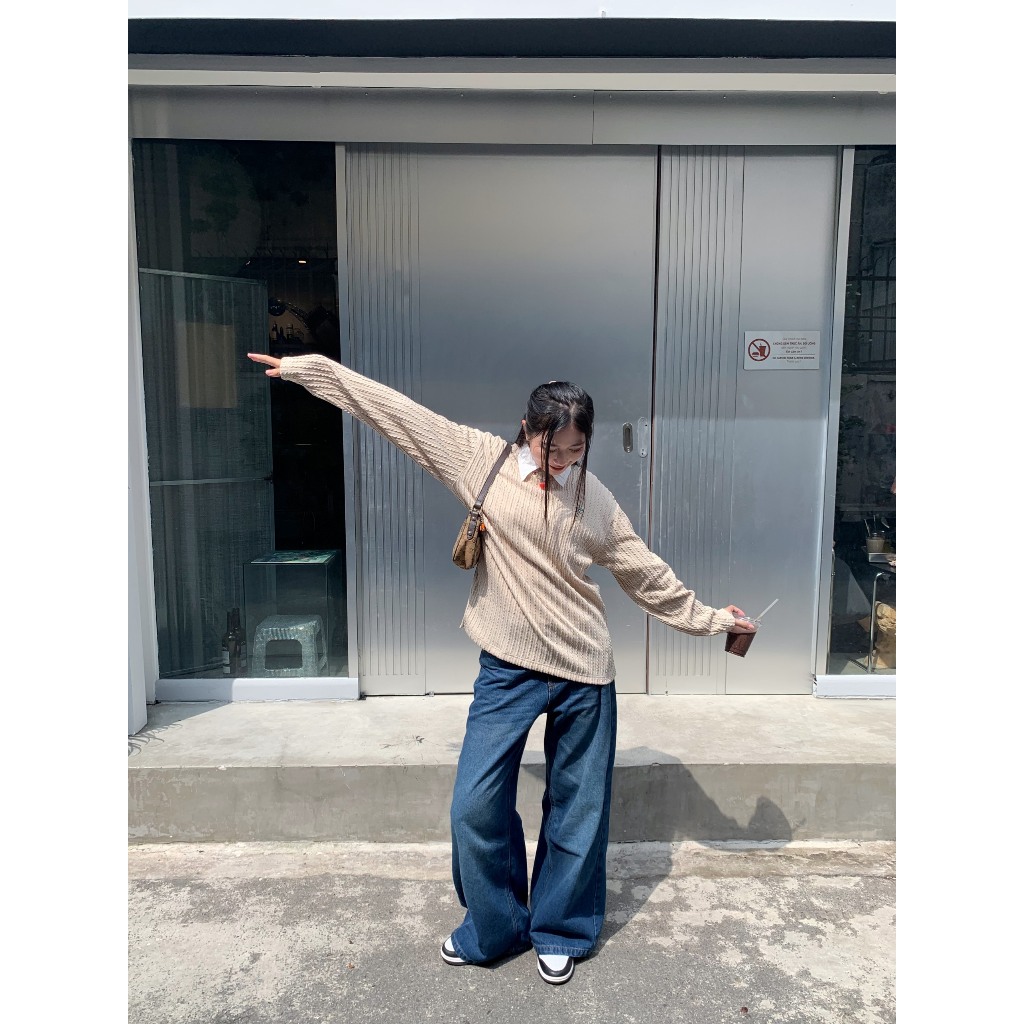 YESSIR - Sweater Knit - Áo len kiểu tay dài