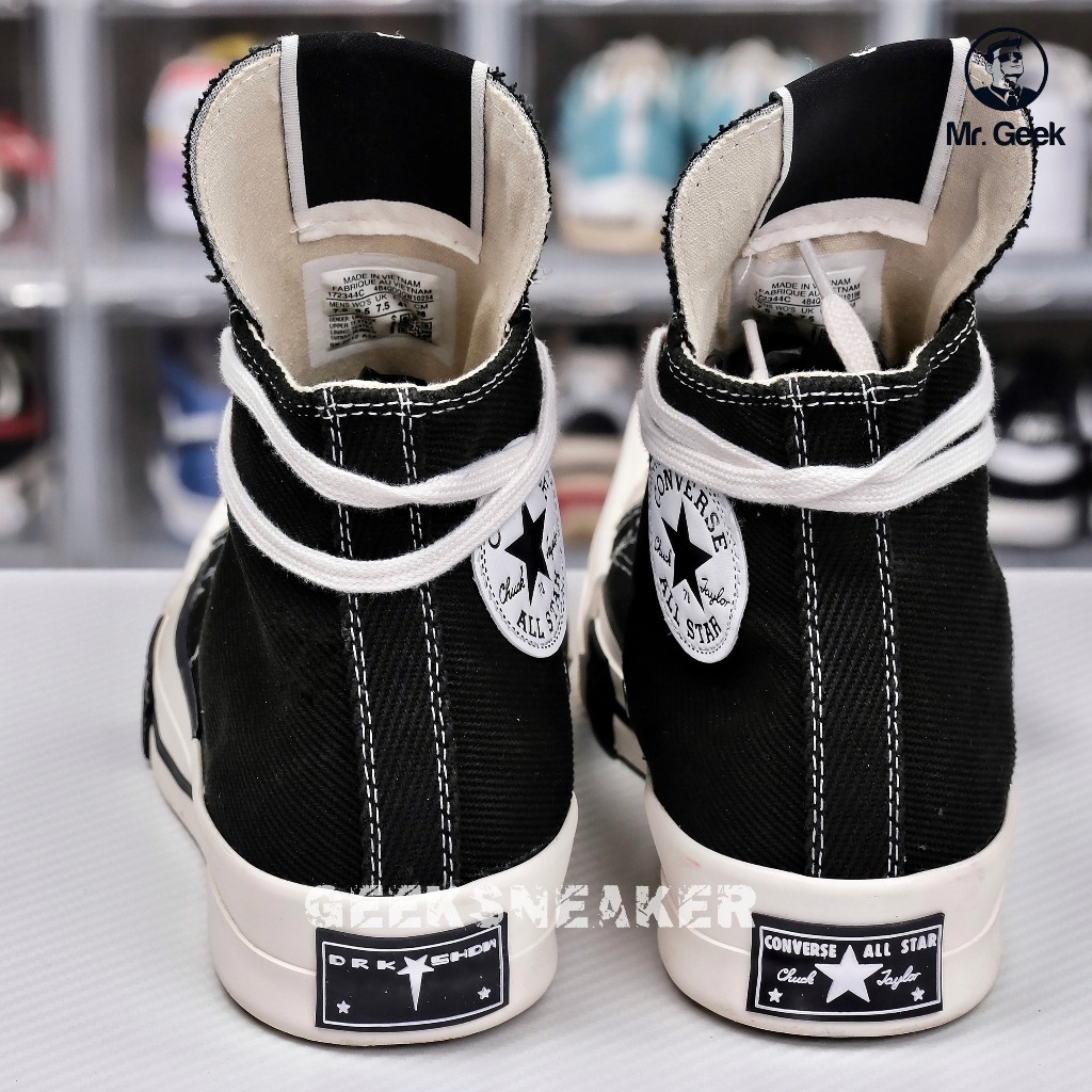 Giày Sneaker Rick Owens x Converse TURBODRK Chuck 70