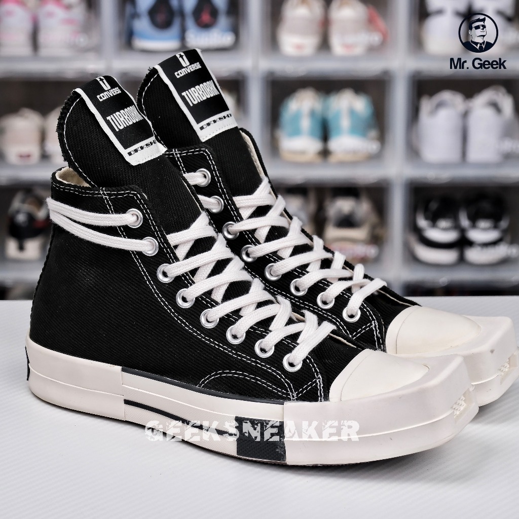 Giày Sneaker Rick Owens x Converse TURBODRK Chuck 70