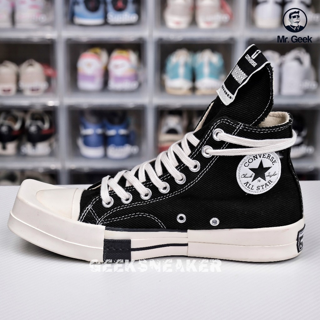Giày Sneaker Rick Owens x Converse TURBODRK Chuck 70