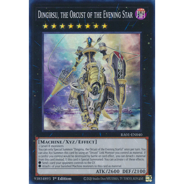 Dingirsu, the Orcust of the Evening Star - RA01-EN040 - Super Rare