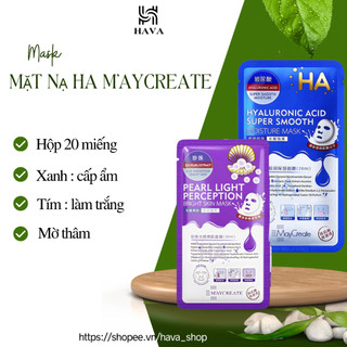 Mặt nạ HA xanh tím maycreate 1 Miếng