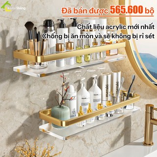 Giá đỡ/ Kệ nhà tắm NAGO Chất Lượng, Kệ Nhà Tắm Không Khoan ,Kệ đựng đồ nhà tắm , Kệ đựng đồ skincare
