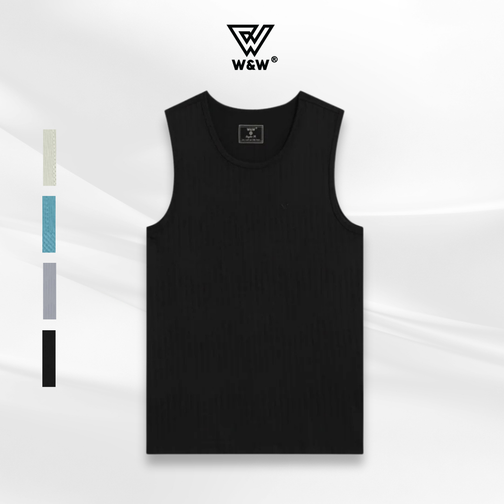 Áo Tank Top Nam W&W Vải Coolmax Cao Cấp WTT20