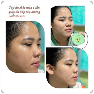 ( Tặng 2 mặt nạ collagen) TẨY TẾ BÀO CHẾT BƠ PRINCESS WHITE