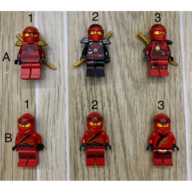 lego minifigures nhân vật ninjago kai hàng chính hãng