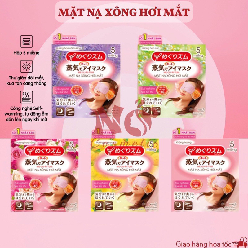 MẶT NẠ XÔNG HƠI MẮT NHẬT BẢN