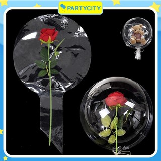 Bong Bóng Bobo Trong Suốt Cổ Rộng Trang Trí Tiệc Cưới, Sinh Nhật, Valentines, Sự Kiện