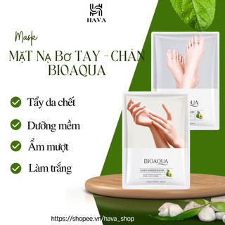 Mặt nạ ủ chân, tay bioaqua - 1 gói 2 miếng hava shop
