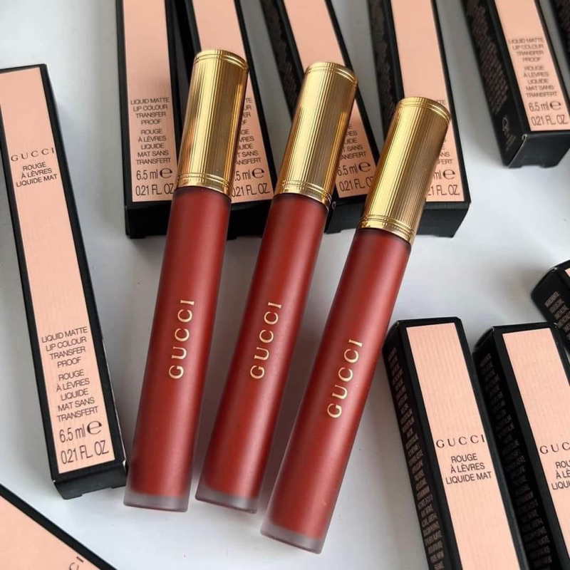 SON GUCCI LIQUID MATTE 505 JANET RUST FULLBOX FULLSIZE