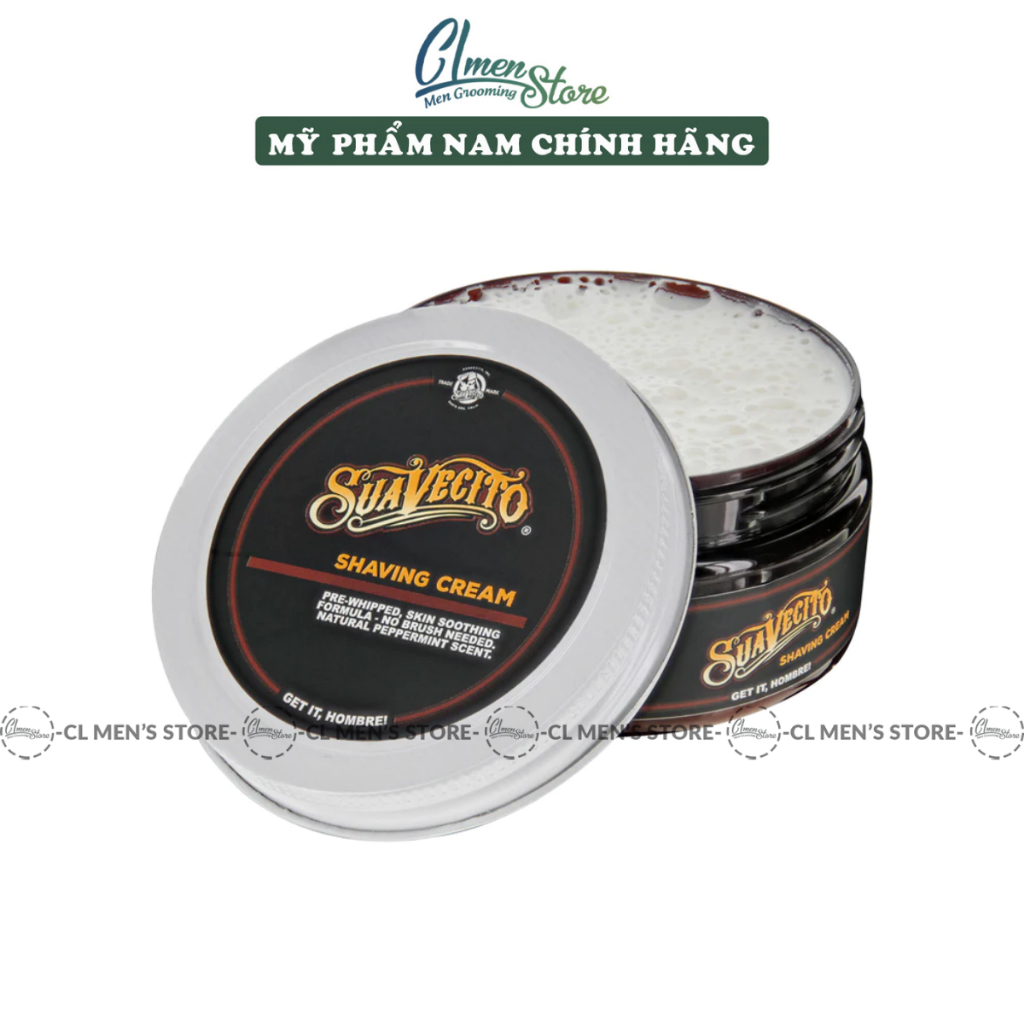 Kem cạo râu Suavecito Shaving Cream 240ml