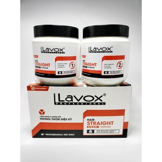 Thuốc duỗi lavox 500ml x2 thơm dịu nhẹ