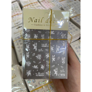 Miếng dán stick hoa lụa mẫu mới mã Mo