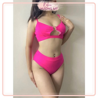 BiKiNi 2 Mảnh phối khoen sừng trâu, Phong Cách Châu  Âu Kèm Feedback