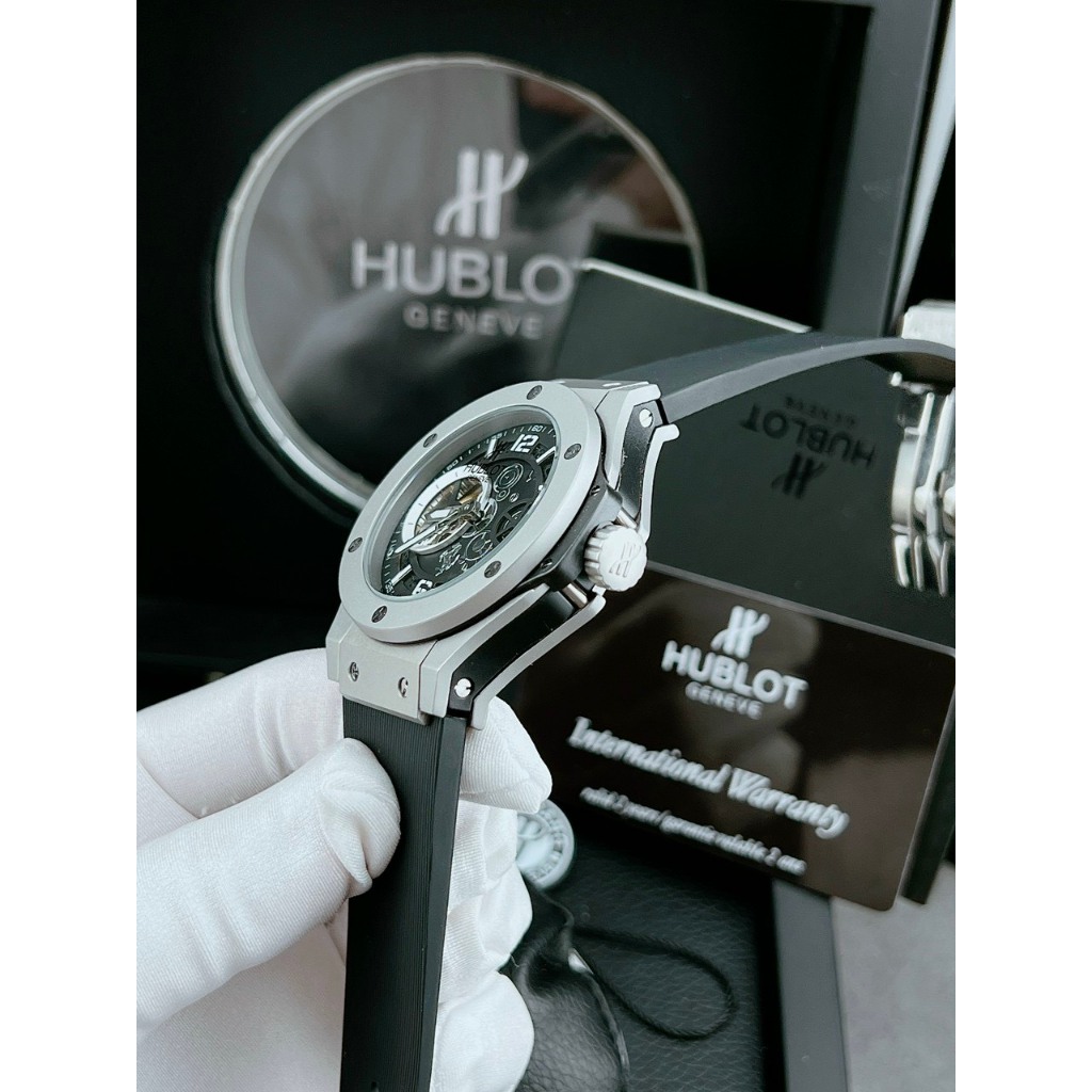 Đồng hồ nam Hublot Vendome Tourbillon 46mm máy cơ ETA Thuỵ Sĩ, hoạ tiết horse