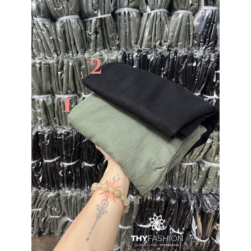 QUẦN LINEN SUÔNG DÀI 94-95cm