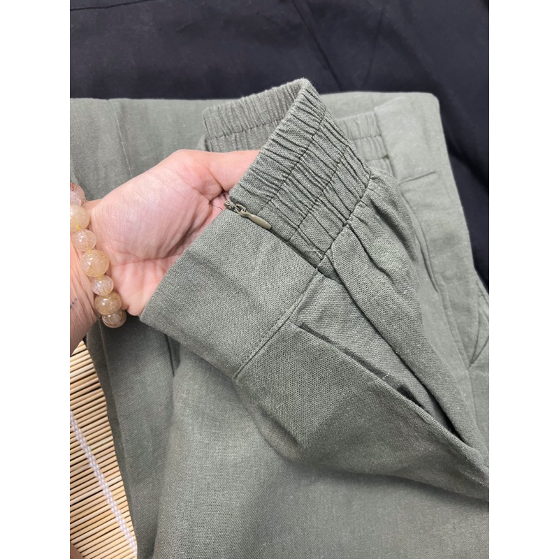 QUẦN LINEN SUÔNG DÀI 94-95cm