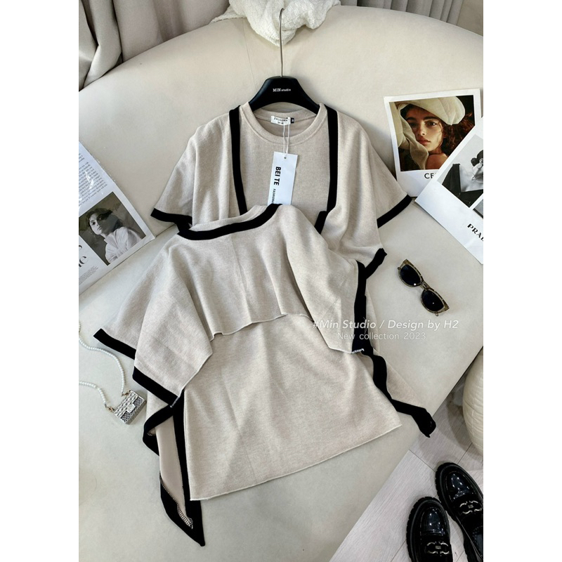 Áo len kèm khăn 📸