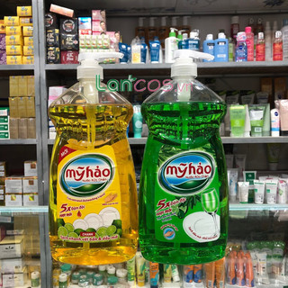 Nước rửa chén Mỹ Hảo đậm đặc tinh dầu chanh 1,5kg
