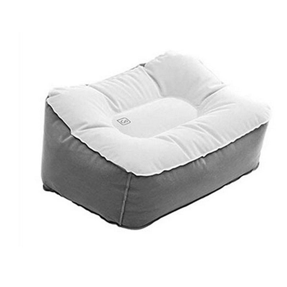 Gối hơi kê chân chất liệu cao cấp, gối hơi kê chân giảm mỏi cơ chân dùng cho dân văn phòng,