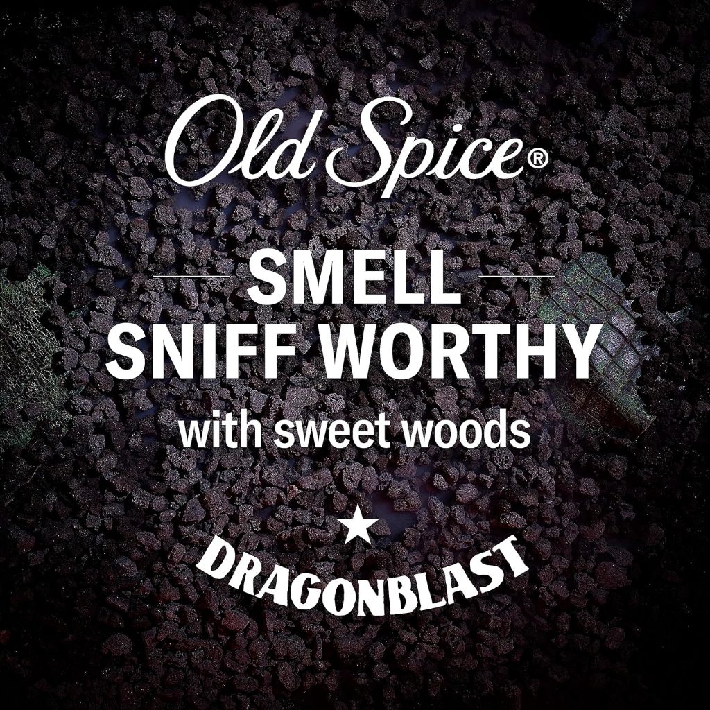 Xịt Khử Mùi Old Spice Dragonblast Aluminum Free Body Spray Fresh Scent Of Sandalwood & Vanilla 144Gr