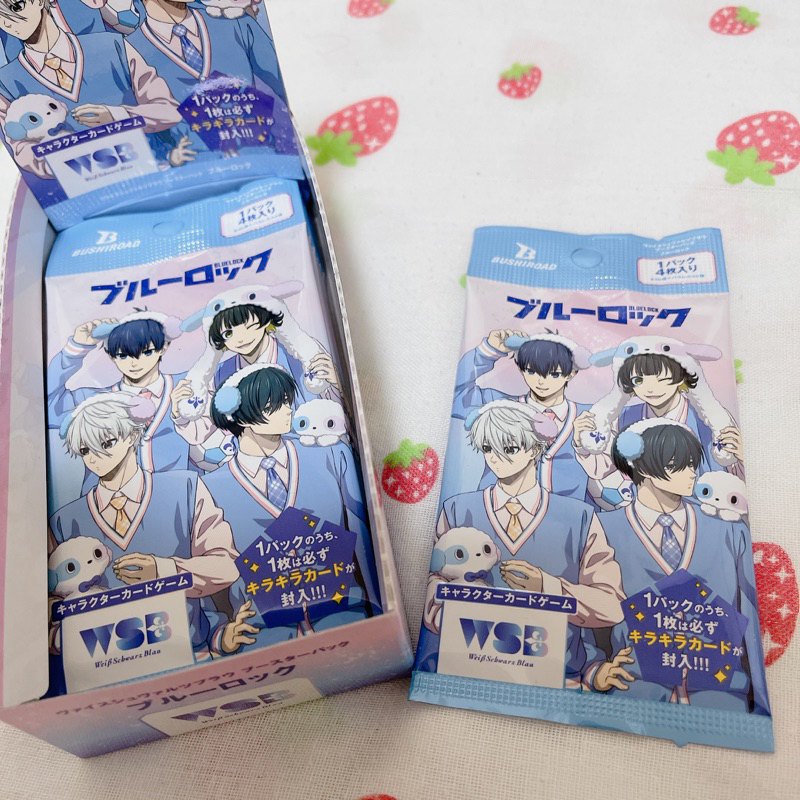 Thẻ WSB Blue Lock gói 4 thẻ