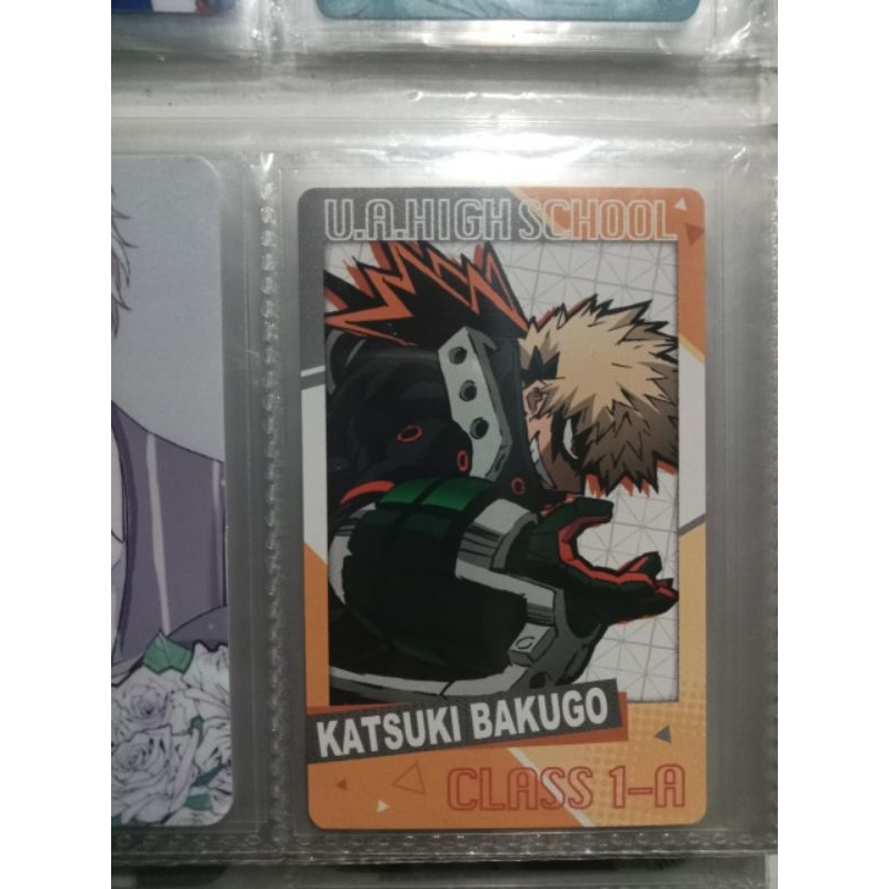 Card Bakugo Katsuki-MHA(My hero Academia)