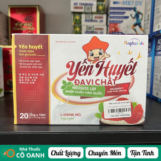 Yến huyết đa vị chất hộp 20 ống