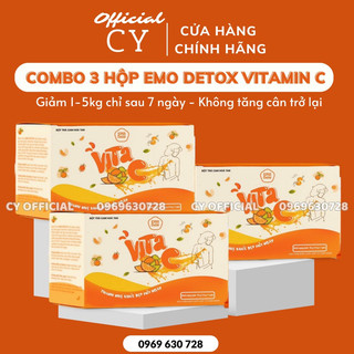 Giảm cân vitamin c vị cam emoslim thơm ngon/ giảm 2-5kg chỉ sau 7 ngày