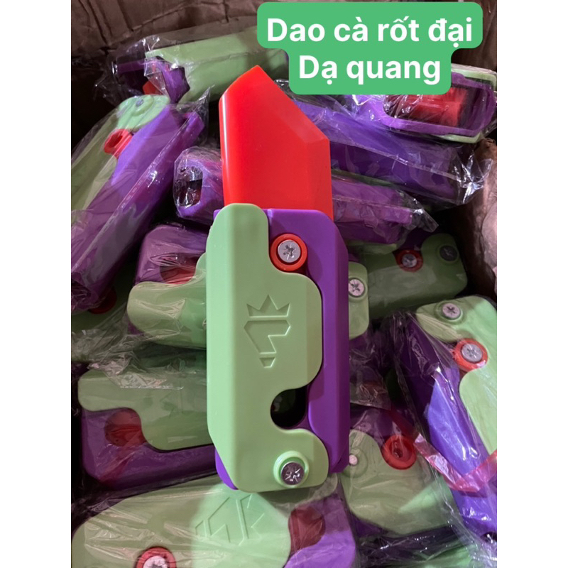 Dao cà rốt - đồ chơi in 3D