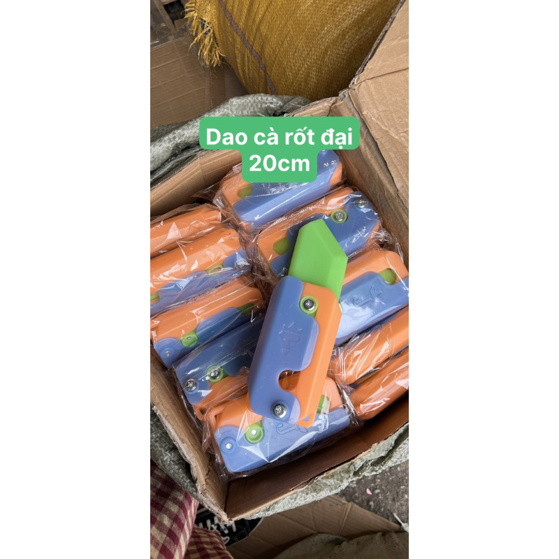 Dao cà rốt - đồ chơi in 3D