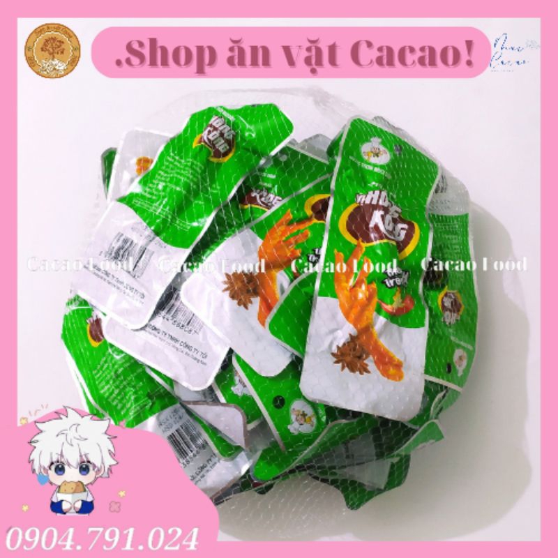 Chân gà cay Hồng Kong hàng Việt Nam 1 bịch 30 gói